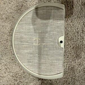 Elegant Cream Speaker with Subtle Design